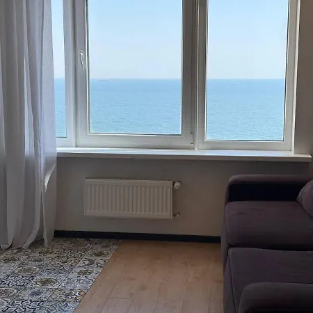 44 жемчужина - панорама моря! アパート